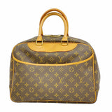 【5me5707】ルイヴィトン ハンドバッグ モノグラム ドーヴィル M47270 ブラウン【中古】レディース