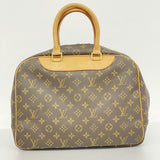 【5me5707】ルイヴィトン ハンドバッグ モノグラム ドーヴィル M47270 ブラウン【中古】レディース