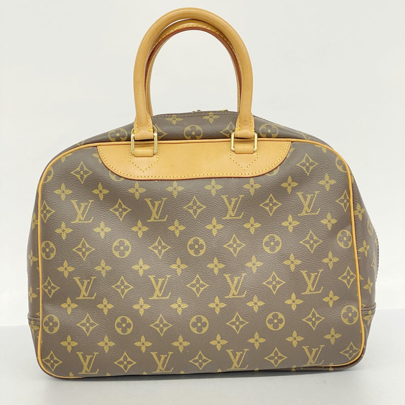 【5me5707】ルイヴィトン ハンドバッグ モノグラム ドーヴィル M47270 ブラウン【中古】レディース