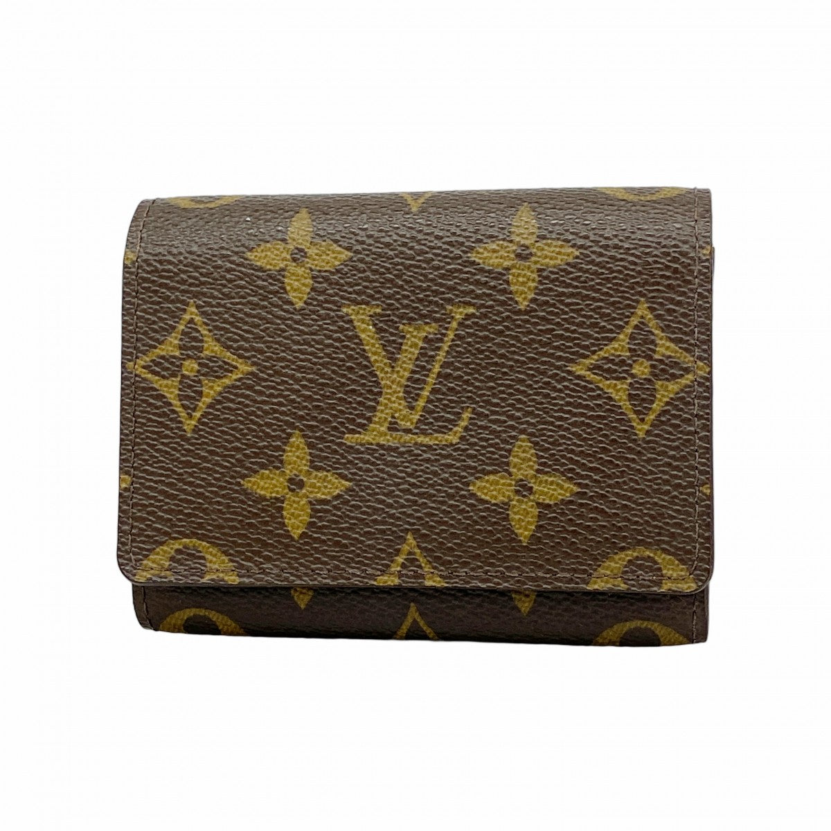 【5me5743】ルイヴィトン 名刺入れ モノグラム アンヴェロップカルトドゥヴィジット M62920 ブラウン【中古】メンズ レディース ユニセックス