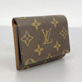 【5me5743】ルイヴィトン 名刺入れ モノグラム アンヴェロップカルトドゥヴィジット M62920 ブラウン【中古】メンズ レディース ユニセックス