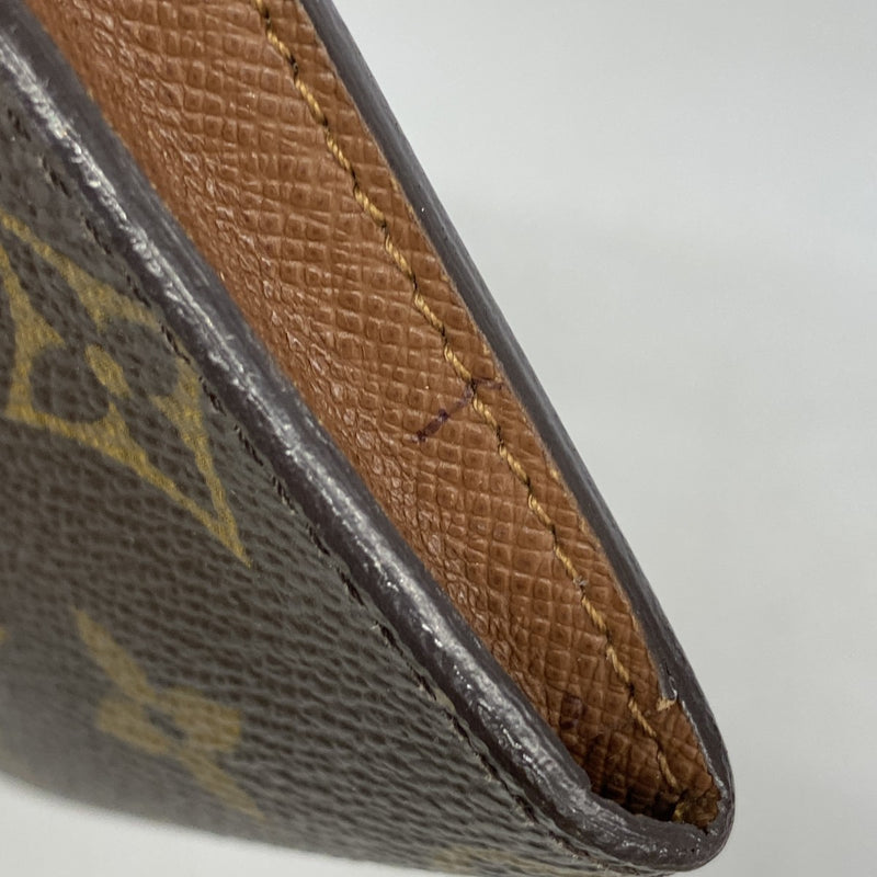 【5me5743】ルイヴィトン 名刺入れ モノグラム アンヴェロップカルトドゥヴィジット M62920 ブラウン【中古】メンズ レディース ユニセックス