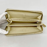 【5me5744】ルイヴィトン 長財布 ダミエ・アズール ジッピーウォレット N60019 ホワイト【中古】メンズ レディース ユニセックス