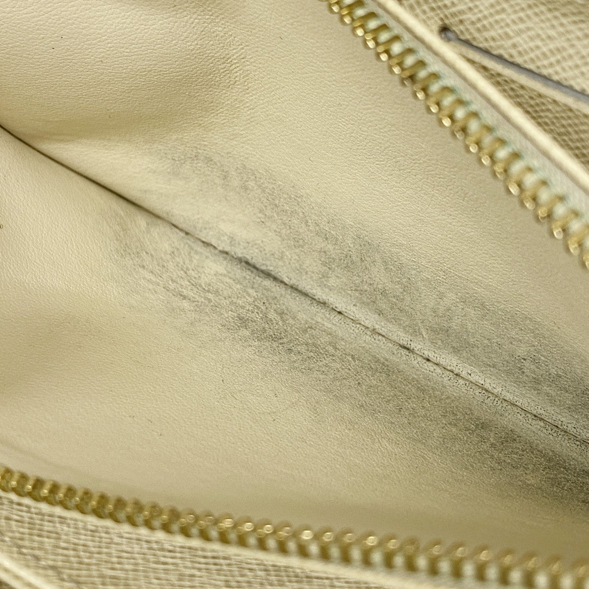 【5me5744】ルイヴィトン 長財布 ダミエ・アズール ジッピーウォレット N60019 ホワイト【中古】メンズ レディース ユニセックス