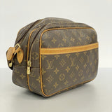 【5me5748】ルイヴィトン ショルダーバッグ モノグラム リポーターPM M45254 ブラウン【中古】レディース