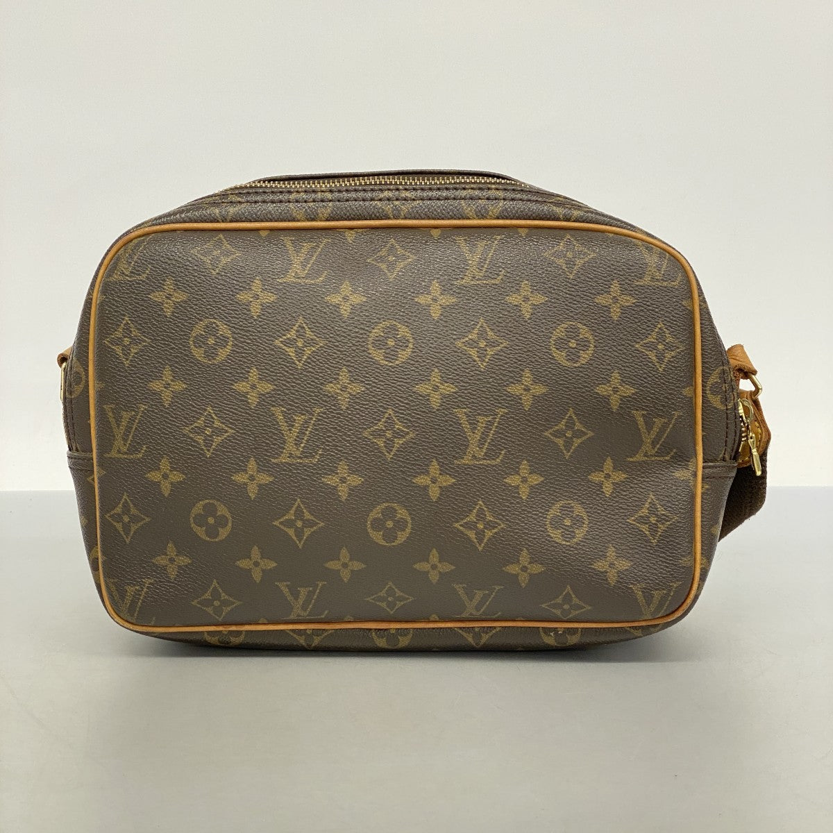 【5me5748】ルイヴィトン ショルダーバッグ モノグラム リポーターPM M45254 ブラウン【中古】レディース