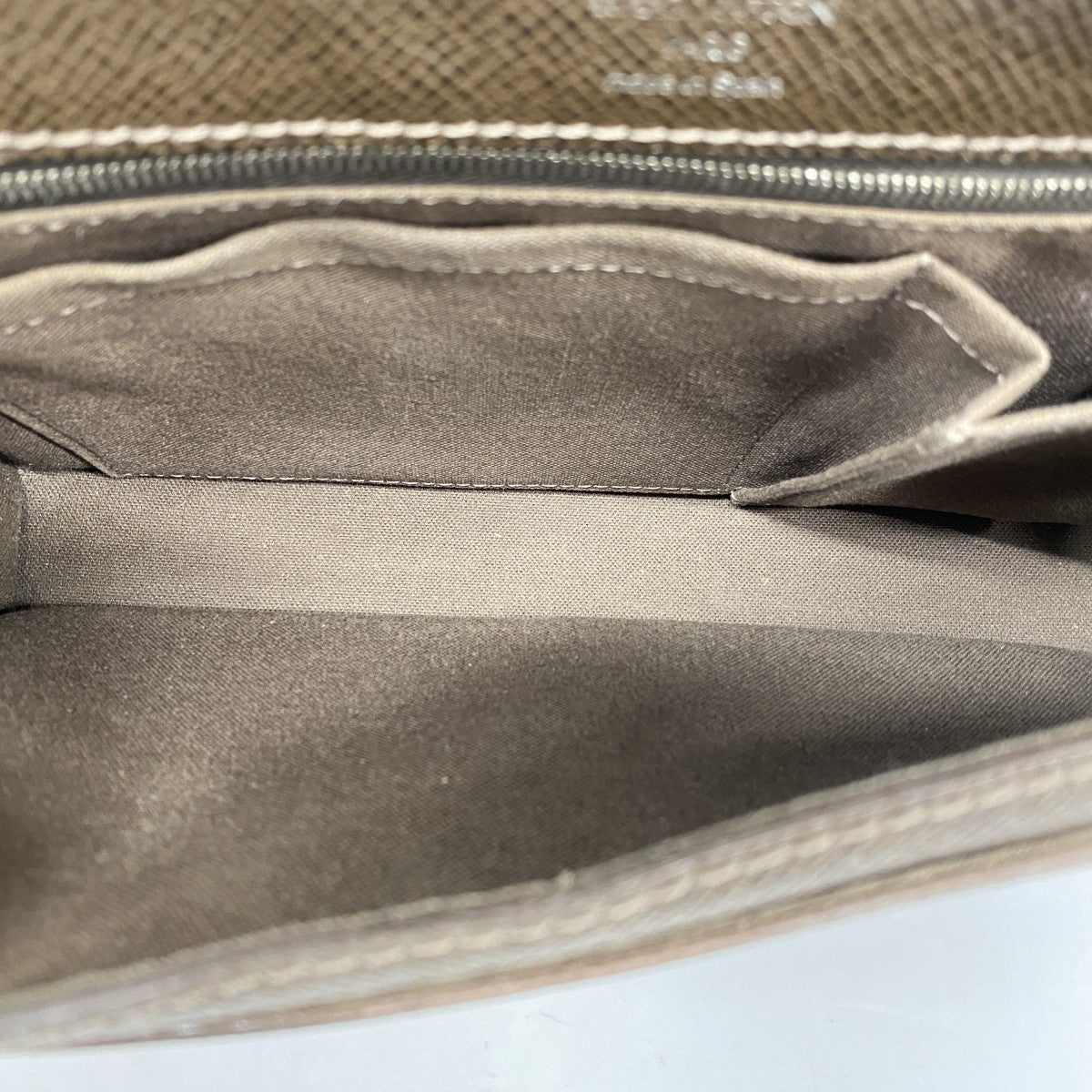 【5me5749】ルイヴィトン クラッチバッグ タイガ ベライア M32598 グリズリ【中古】メンズ