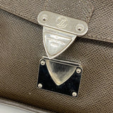 【5me5749】ルイヴィトン クラッチバッグ タイガ ベライア M32598 グリズリ【中古】メンズ