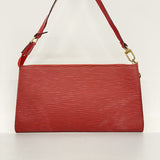 【5me5750】ルイヴィトン ポーチ エピ ポシェットアクセソワール M52947 カスティリアンレッド【中古】レディース