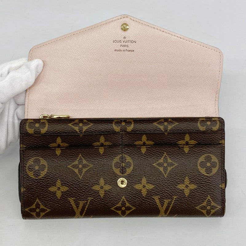 5me5991】ルイヴィトン 長財布 モノグラム ポルトフォイユサラ