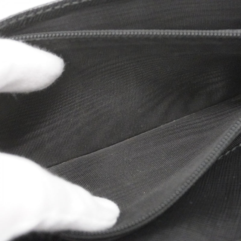 【5me6267】サルヴァトーレフェラガモ 長財布 ヴァラ レザー ブラック ゴールド金具【中古】レディース