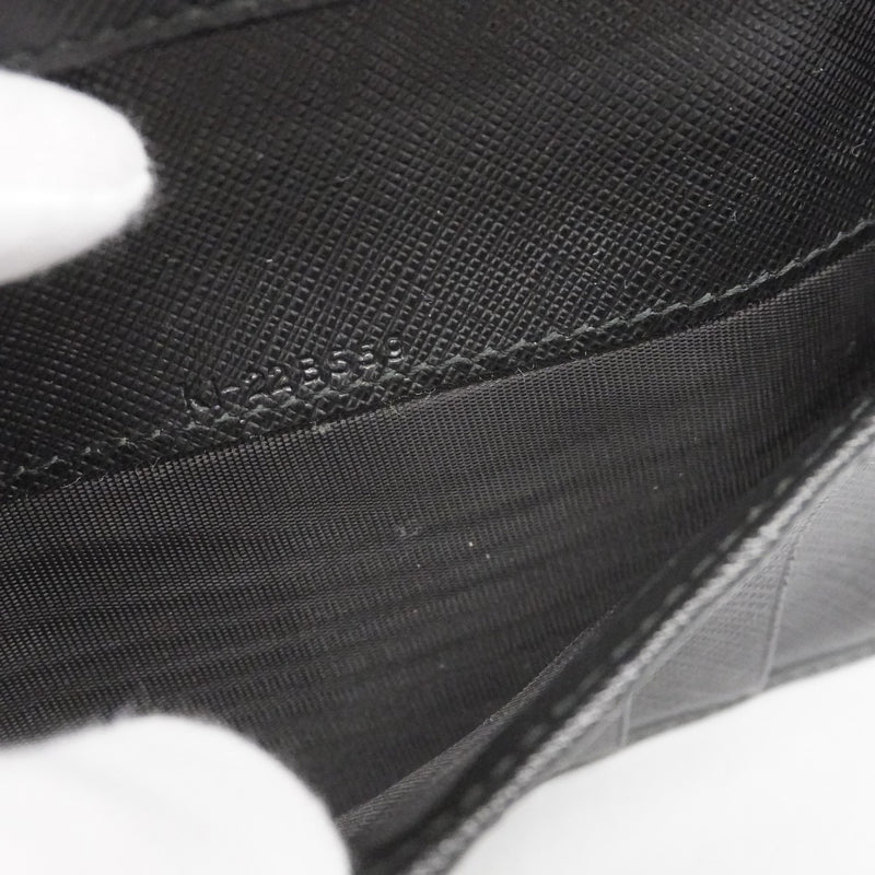 【5me6267】サルヴァトーレフェラガモ 長財布 ヴァラ レザー ブラック ゴールド金具【中古】レディース