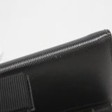 【5me6267】サルヴァトーレフェラガモ 長財布 ヴァラ レザー ブラック ゴールド金具【中古】レディース