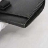 【5me6267】サルヴァトーレフェラガモ 長財布 ヴァラ レザー ブラック ゴールド金具【中古】レディース