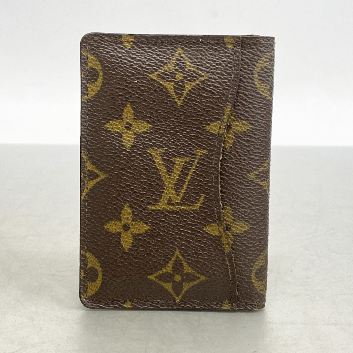 ★SALE【5ob0089】ルイヴィトン カードケース モノグラム オーガナイザードゥポッシュ M61732 ブラウン【中古】メンズ レディース ユニセックス
