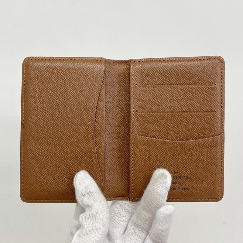 ★SALE【5ob0089】ルイヴィトン カードケース モノグラム オーガナイザードゥポッシュ M61732 ブラウン【中古】メンズ レディース ユニセックス