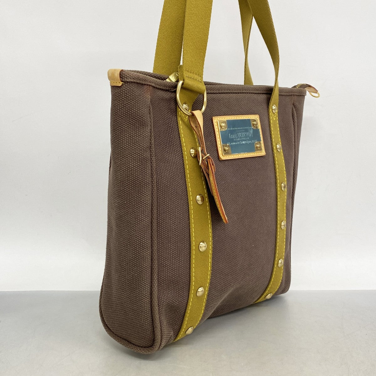 ★SALE【5ob0286】ルイヴィトン トートバッグ アンティグア カバMM M40086 ブラン【中古】レディース