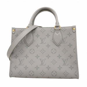 ★在庫処分★最終価格★SALE【5ob0362-h】ルイヴィトン ハンドバッグ モノグラムインク オンザゴーPM M12465 トリアノングレー 2wayバッグ【中古】レディース
