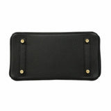 ★SALE【5ob1102-1-h-g】エルメス ハンドバッグ バーキン25 トゴ ブラック ゴールド金具 Y刻印【中古】レディース