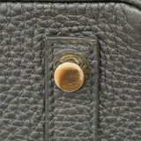 ★SALE【5ob1102-1-h-g】エルメス ハンドバッグ バーキン25 トゴ ブラック ゴールド金具 Y刻印【中古】レディース