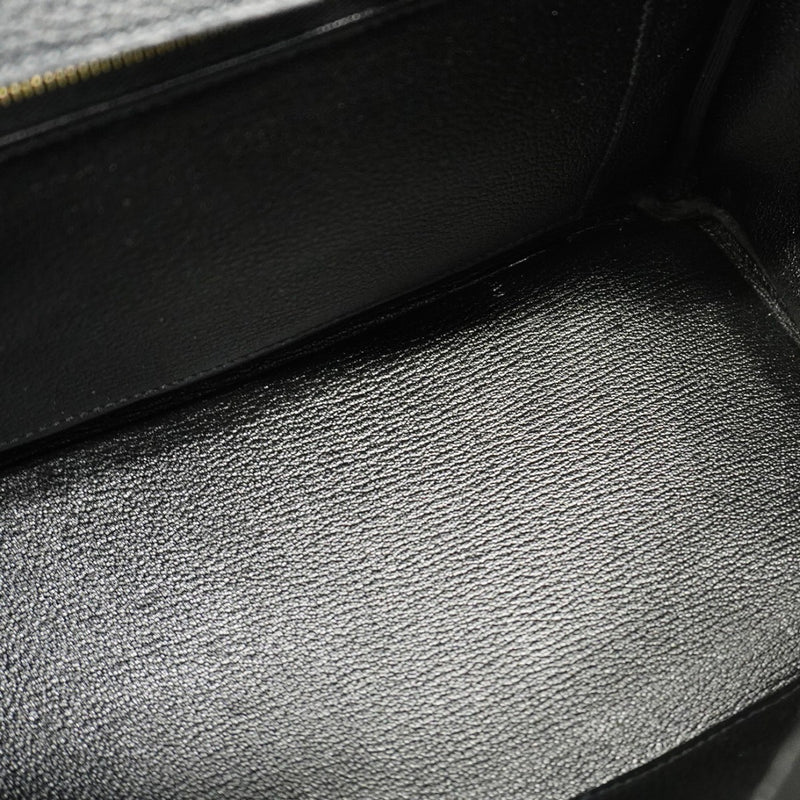 ★SALE【5ob1102-1-h-g】エルメス ハンドバッグ バーキン25 トゴ ブラック ゴールド金具 Y刻印【中古】レディース