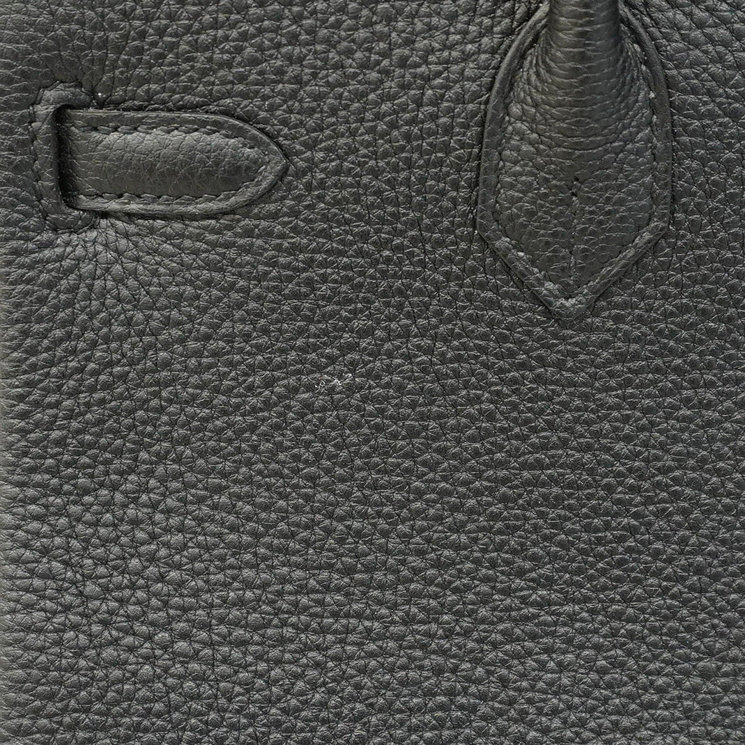 ★SALE【5ob1102-1-h-g】エルメス ハンドバッグ バーキン25 トゴ ブラック ゴールド金具 Y刻印【中古】レディース