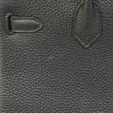 ★SALE【5ob1102-1-h-g】エルメス ハンドバッグ バーキン25 トゴ ブラック ゴールド金具 Y刻印【中古】レディース