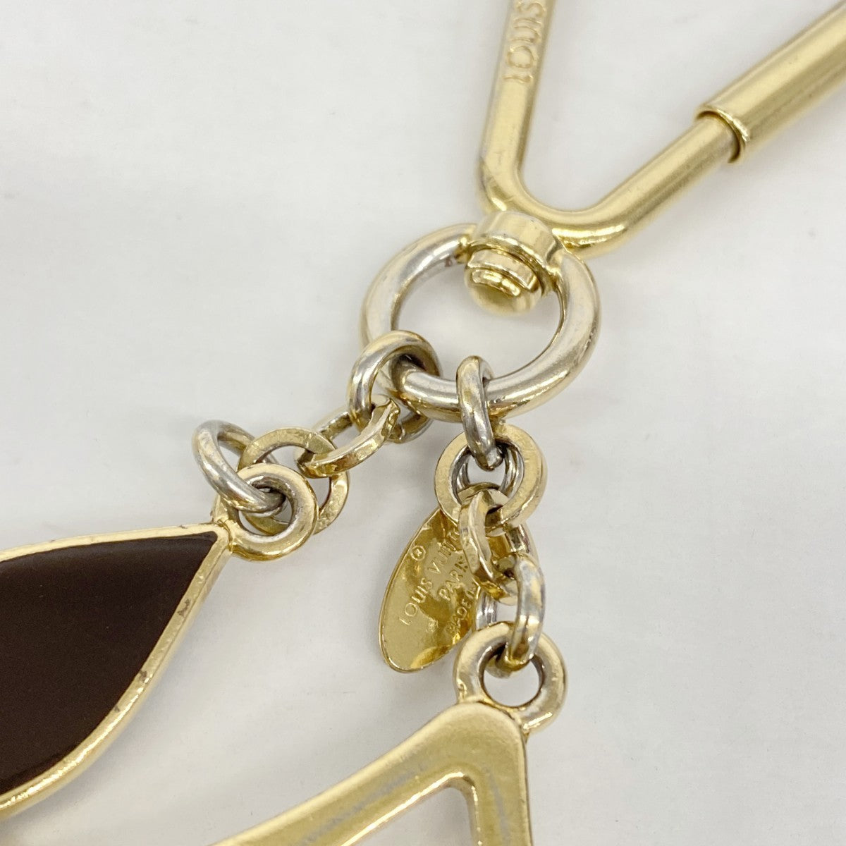 【美品】ルイヴィトン ポルトクレパズル M65218 ゴールド バッグチャーム 11700760.jpg
