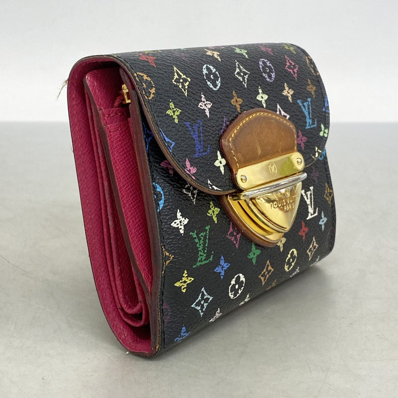 5ob1284】ルイヴィトン 三つ折り財布 モノグラム・マルチカラー