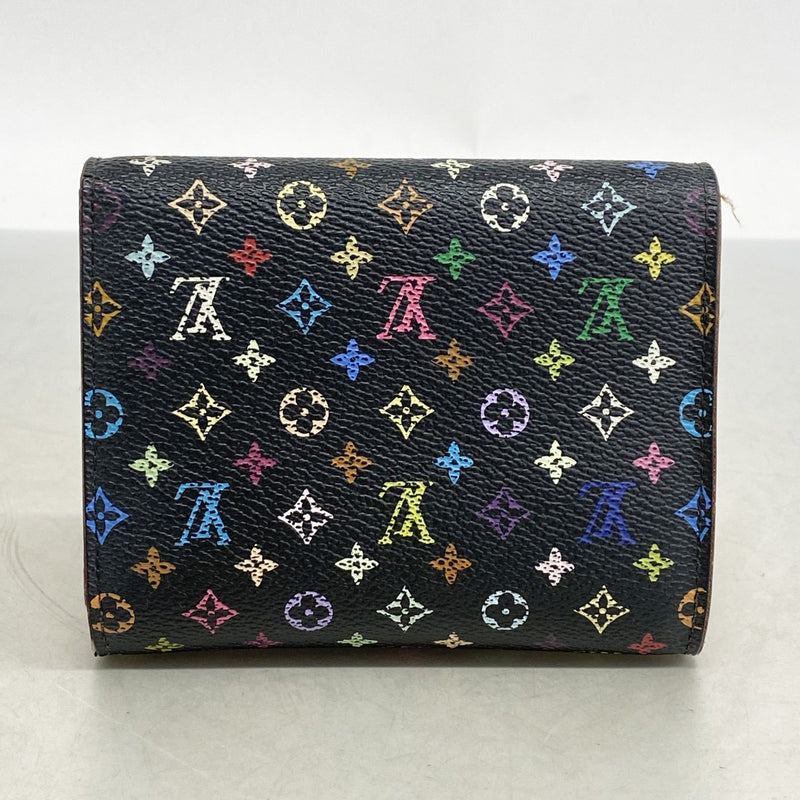 5ob1284】ルイヴィトン 三つ折り財布 モノグラム・マルチカラー