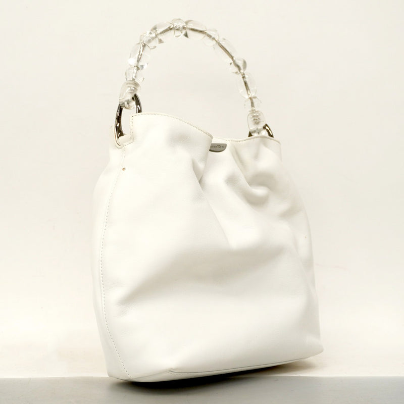 5ob1348】クリスチャンディオール ハンドバッグ マリスパール レザー