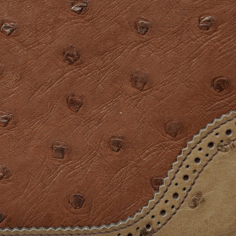 ★SALE【5oe1123-3-h-g】エルメス ハンドバッグ ケリーギリーズ32 オーストリッチ マロンフォンセ/エトリュクス/ムース シャンパンゴールド金具 □Q刻印 2wayバッグ【中古】レディース