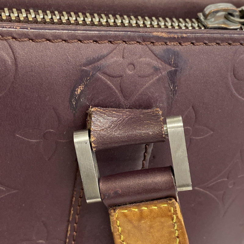 ルイ・ヴィトン Louis Vuitton ストックトン　M55116 Louis Vuitton Stockton M55116 Monogram Mat Leather Tote Bag from