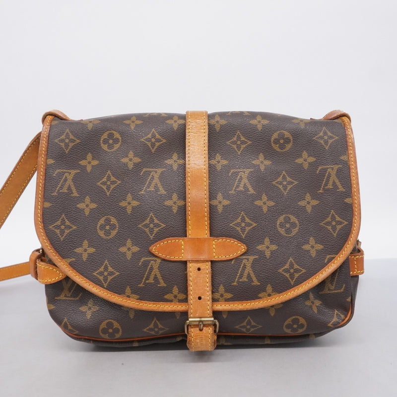 5oc1502】ルイヴィトン ショルダーバッグ モノグラム ソミュール30