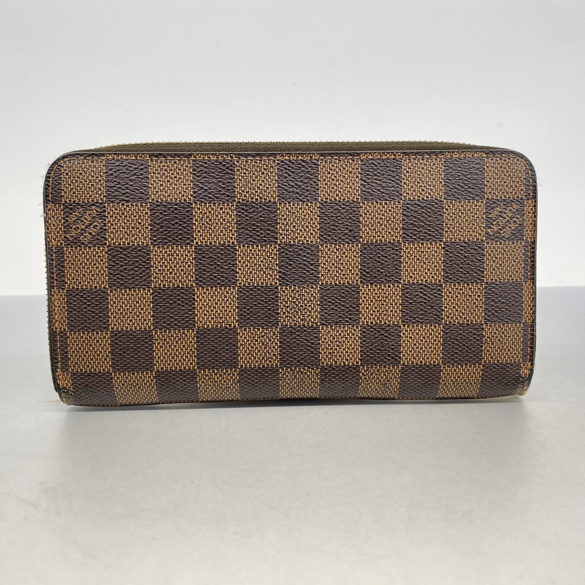 5oc1538】ルイヴィトン 長財布 ダミエ ジッピーウォレット N60015