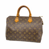 【5oc1551】ルイヴィトン ハンドバッグ モノグラム スピーディ30 M41108 ブラウン【中古】レディース