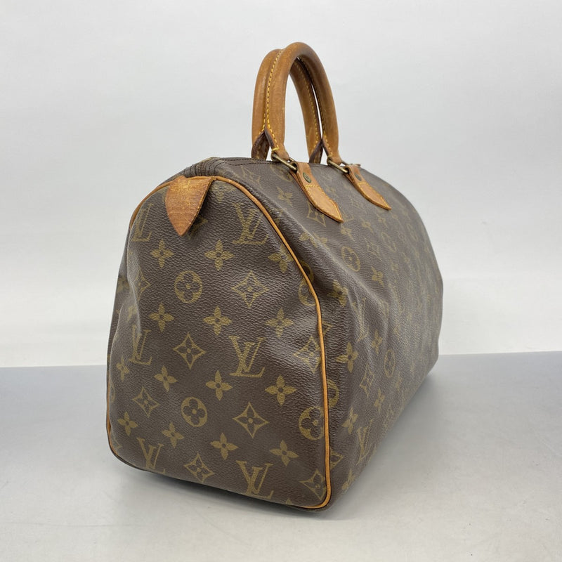 【5oc1551】ルイヴィトン ハンドバッグ モノグラム スピーディ30 M41108 ブラウン【中古】レディース