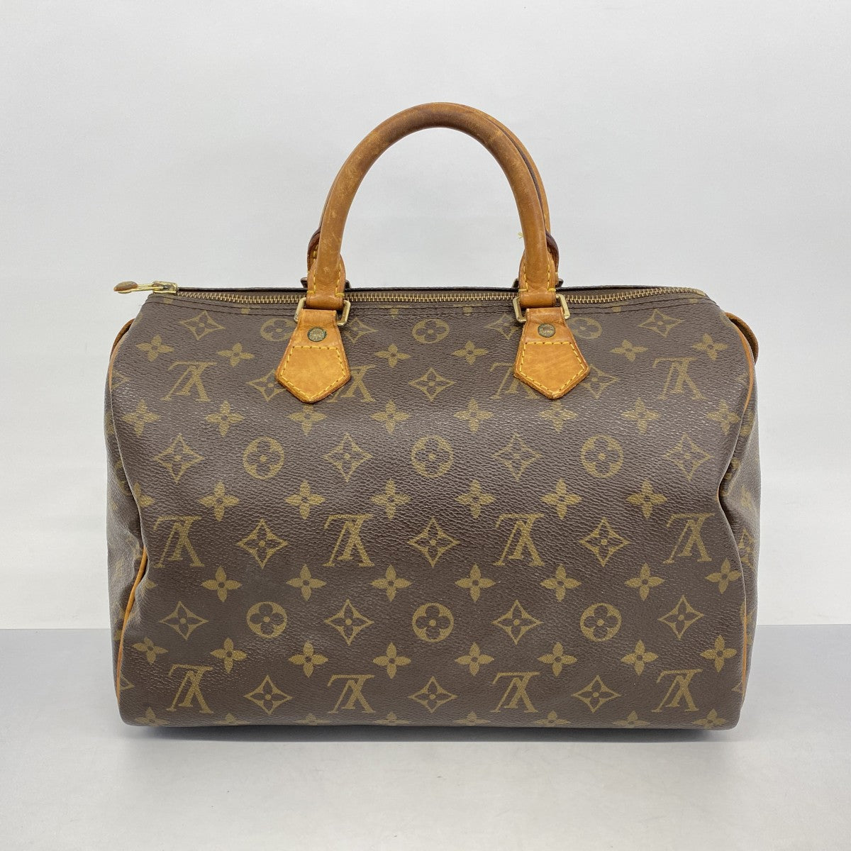 【5oc1551】ルイヴィトン ハンドバッグ モノグラム スピーディ30 M41108 ブラウン【中古】レディース