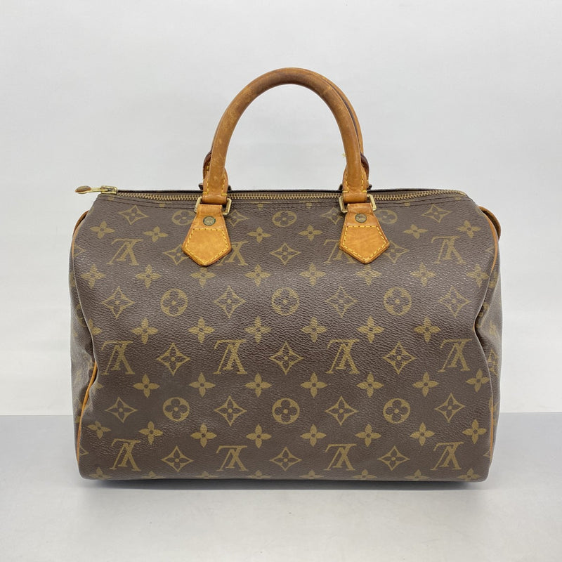 【5oc1551】ルイヴィトン ハンドバッグ モノグラム スピーディ30 M41108 ブラウン【中古】レディース