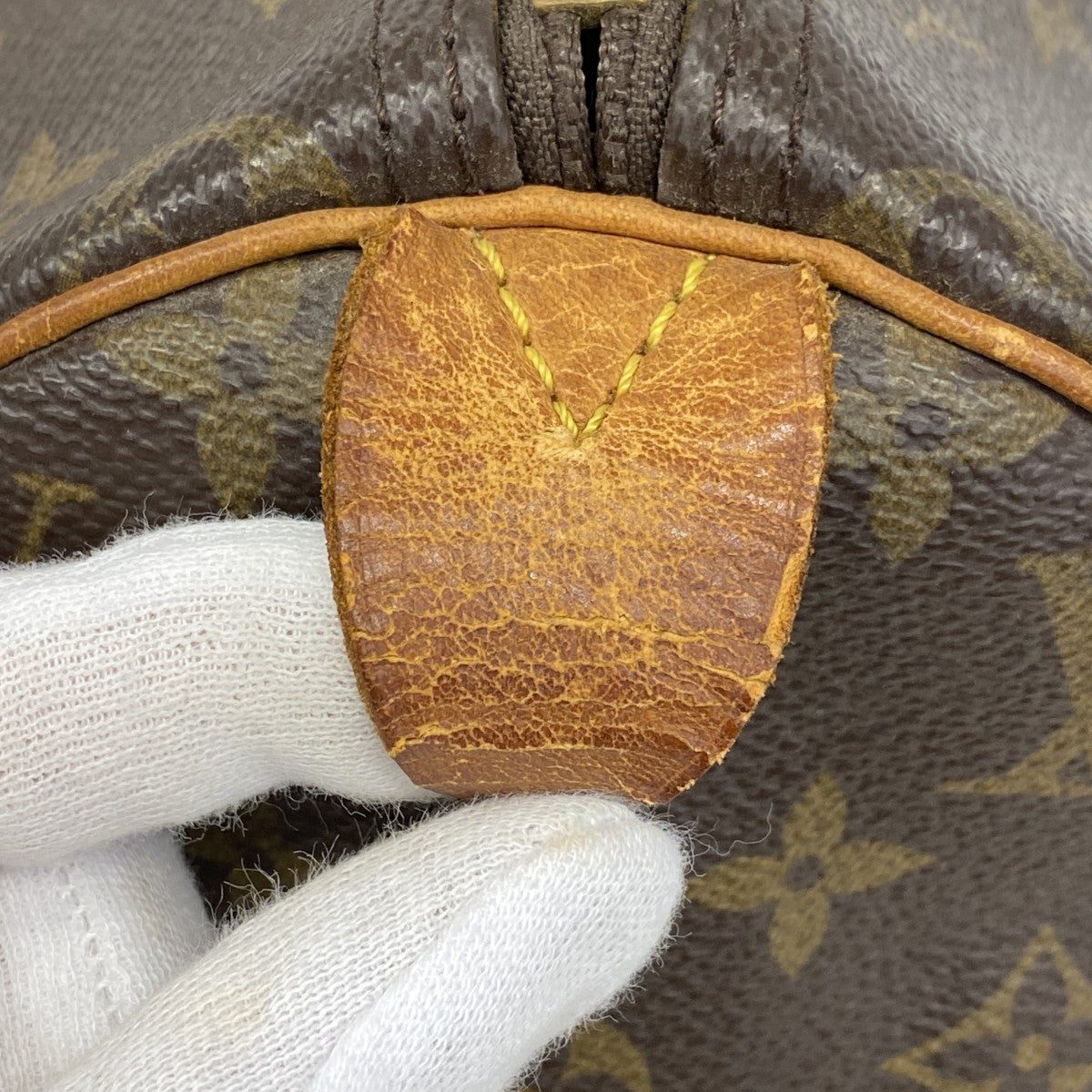 【5oc1551】ルイヴィトン ハンドバッグ モノグラム スピーディ30 M41108 ブラウン【中古】レディース