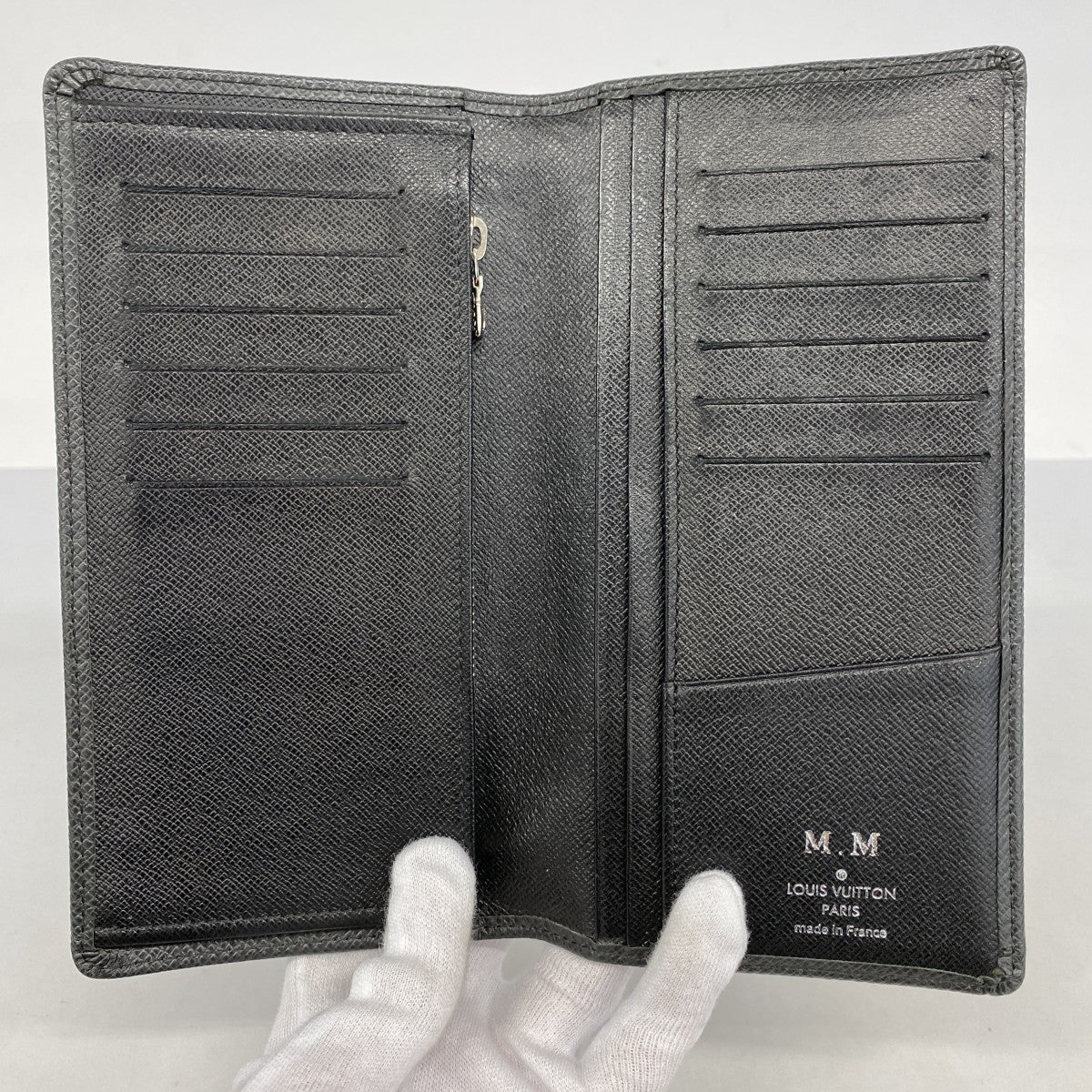 5oc1553】ルイヴィトン 長財布 タイガ ポルトフォイユブラザ M32572