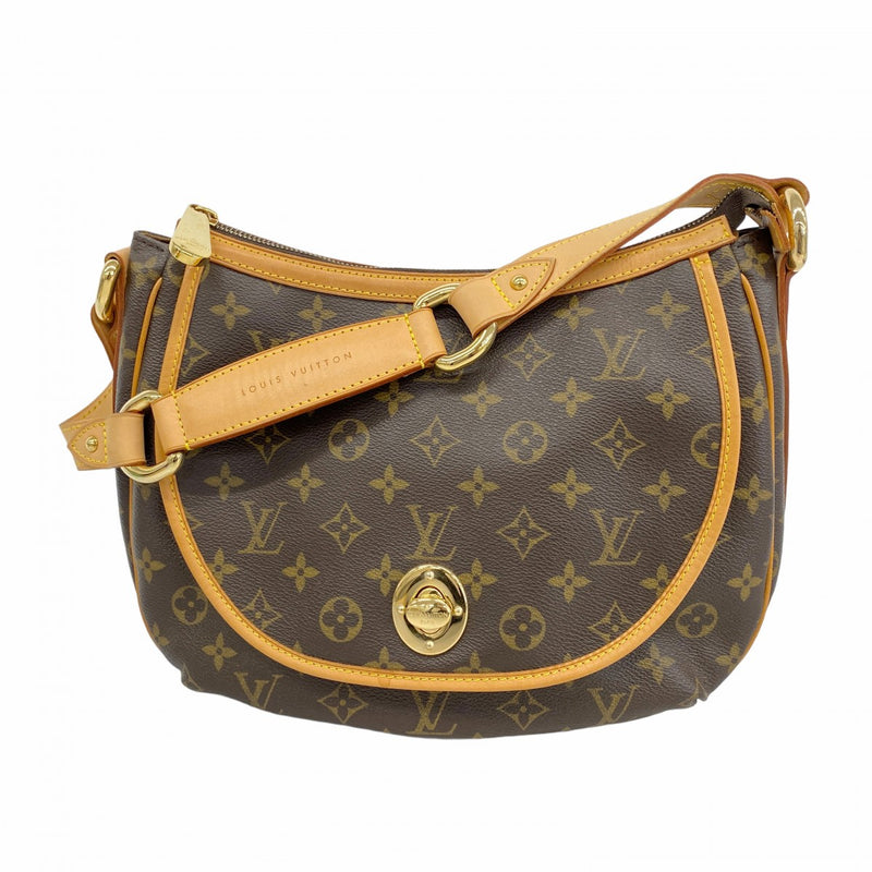 【値下げ】Louis Vuitton ショルダーバッグ ダークブラウン 中古・古着通販】LOUIS VUITTON (ルイ ヴィトン) ショルダーバッグ