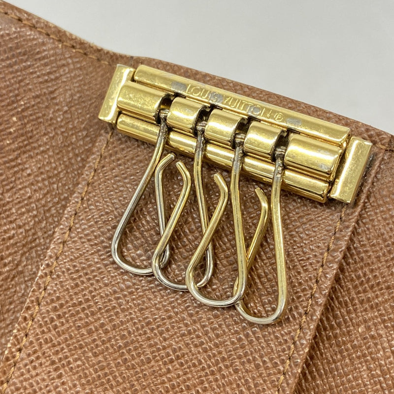 5oc1568】ルイヴィトン キーケース モノグラム ミュルティクレ4 M69517