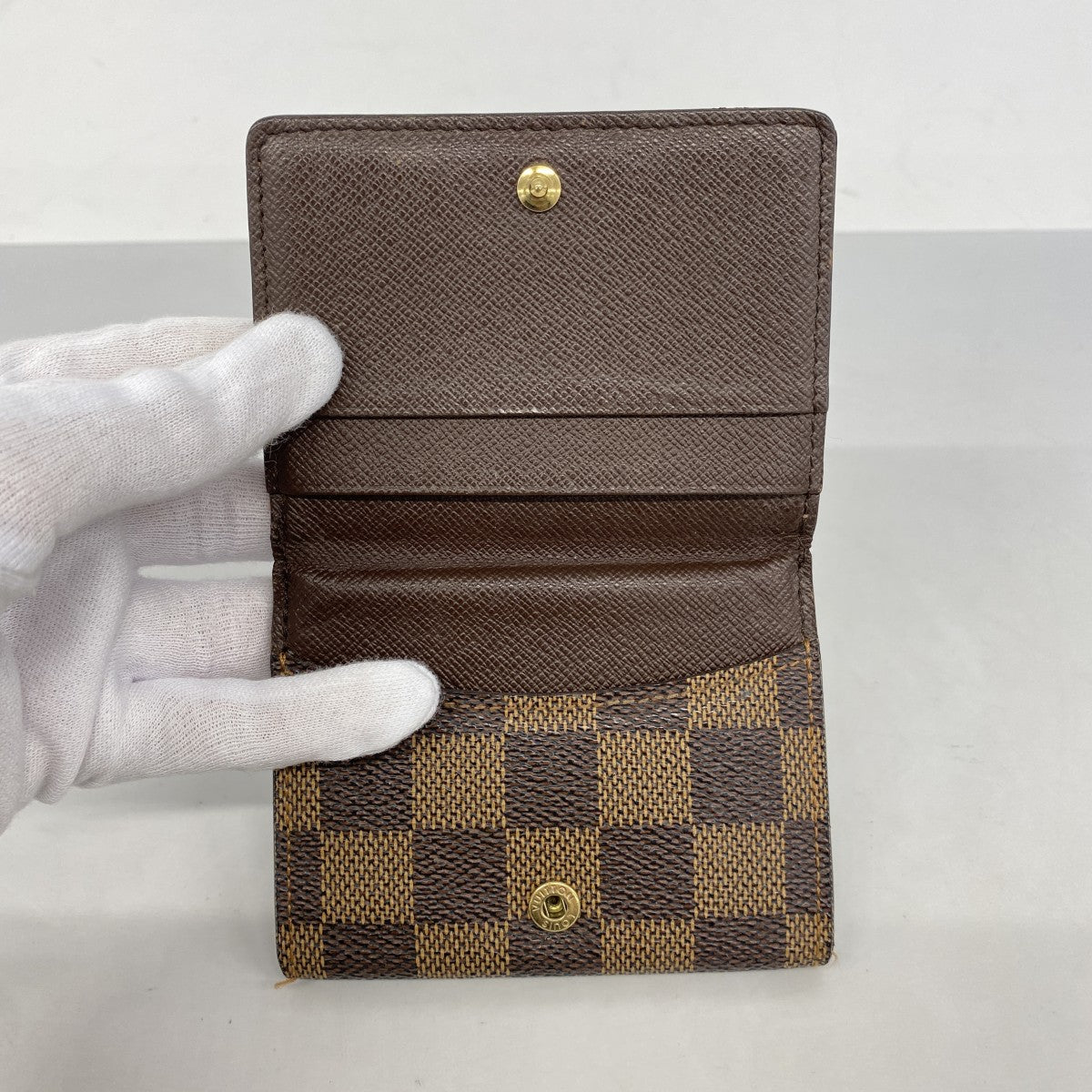 LOUIS VUITTON ヴィトン ダミエ ケース ラドロー 5oc1570】ルイヴィトン コインケース ダミエ ラドロー N62925 エベヌ