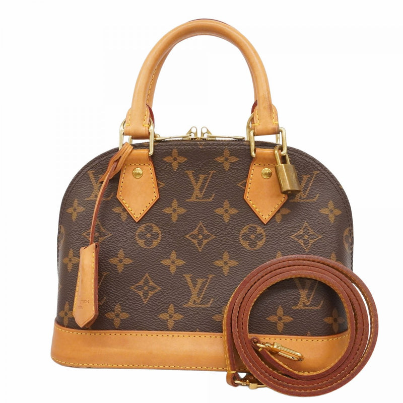 Louis Vuitton ブラウンレザー ハンドバッグ　アルマBB 楽天市場】【未使用品】 ルイヴィトン アルマ BB ダミエ レザー