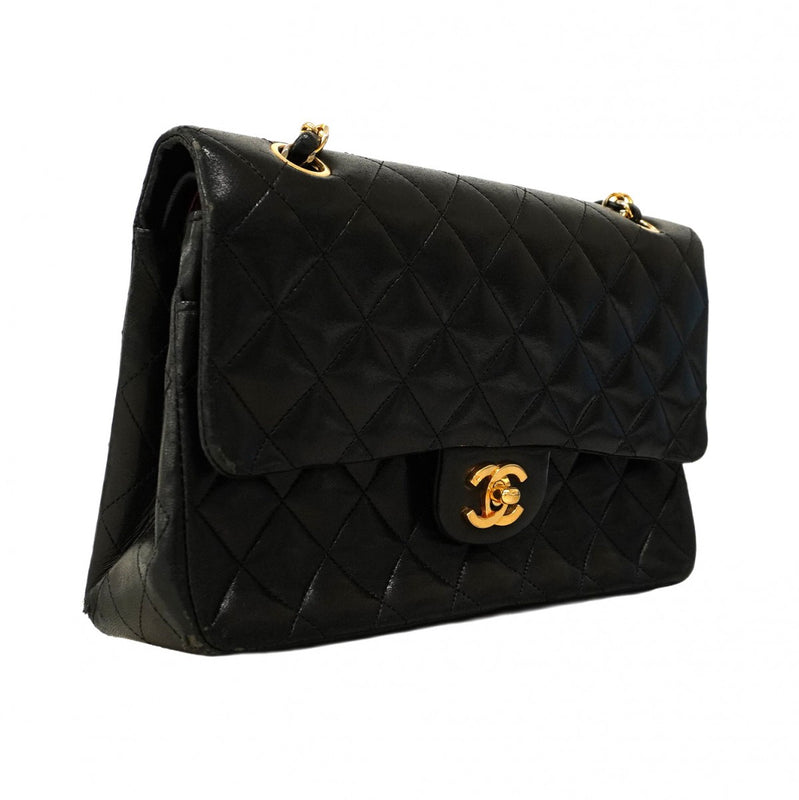 5oc1843-h】シャネル ショルダーバッグ マトラッセ Wフラップ W