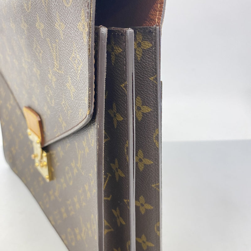 5oc1990】ルイヴィトン ビジネスバッグ モノグラム セルヴィエット