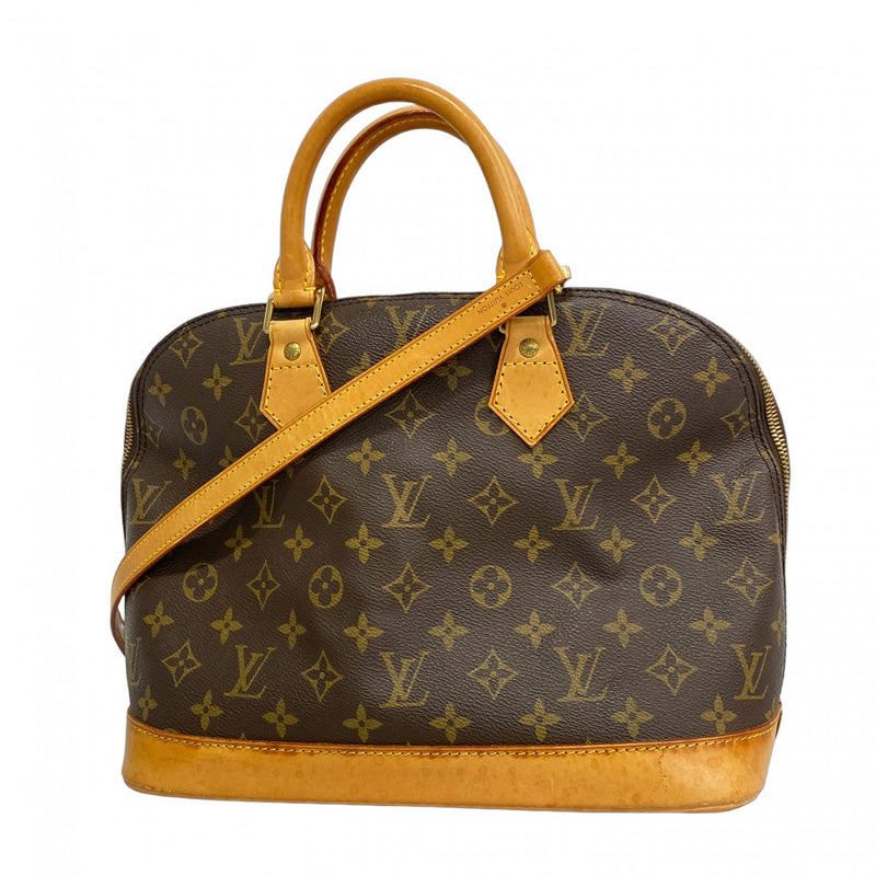 ルイヴィトン ハンドバッグ アルマPM モノグラム 自立 ドーム型 鑑定済 ルイヴィトン ハンドバッグ アルマPM モノグラム 自立 ドーム型