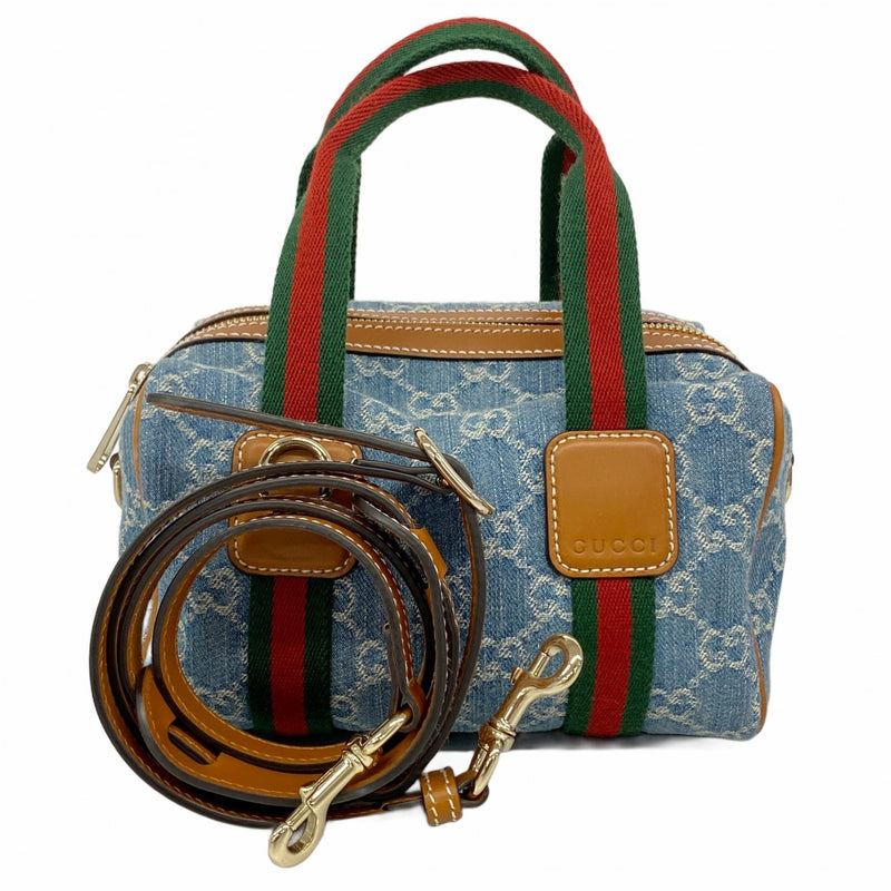 5oc2332-h】グッチ ハンドバッグ オフィディア ミニGG 859975 デニム