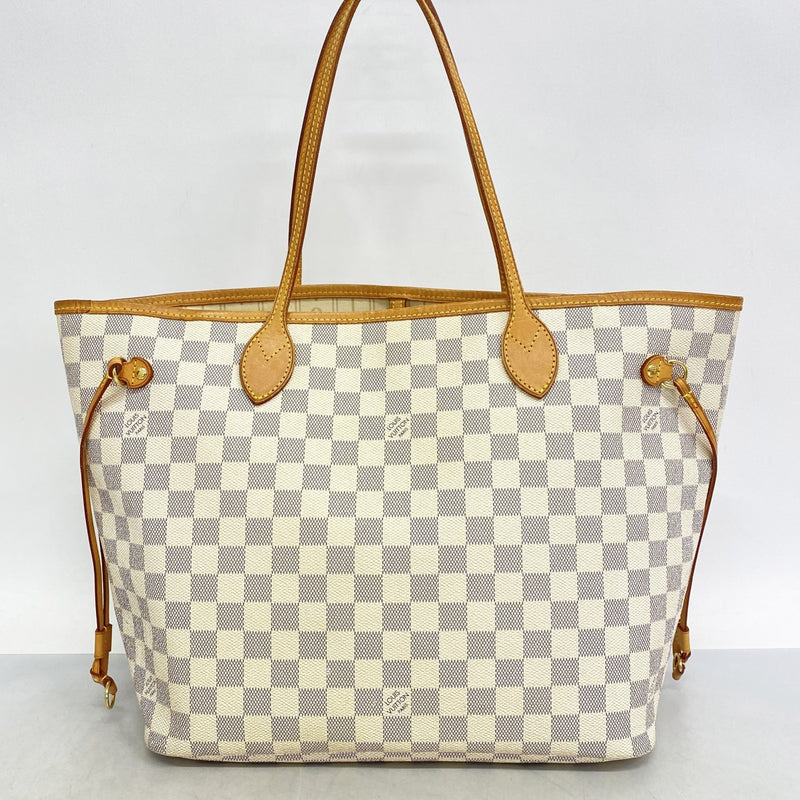 5oc2452】ルイヴィトン トートバッグ ダミエ・アズール ネヴァーフルMM